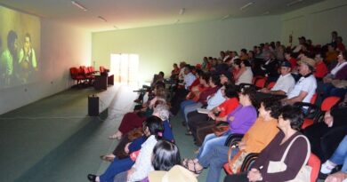 O Filme Para Pedro foi apresentado no auditório do Centro Municipal de Ensino
